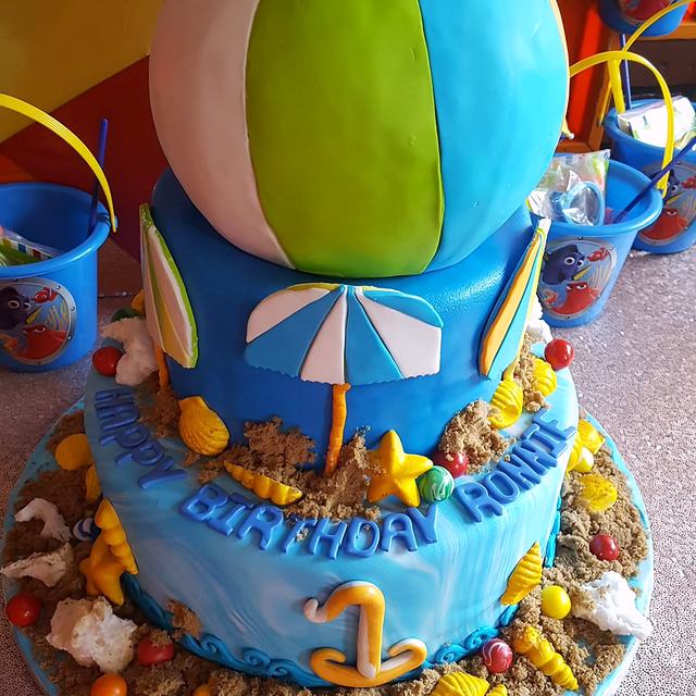 Beach-Theme 1st Birthday by The RB Designs