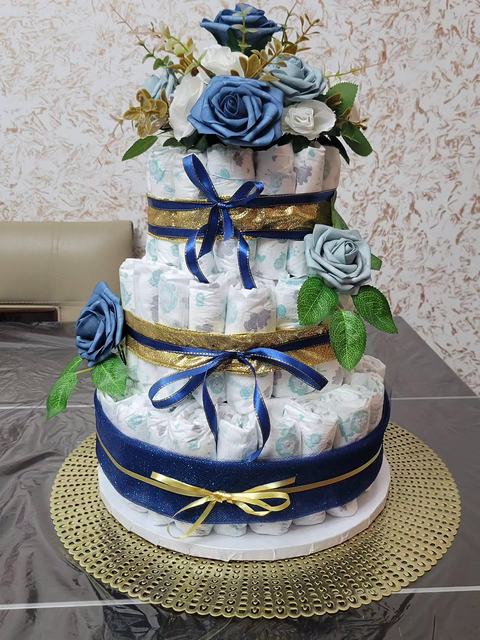 Diaper Cakes by The RB Designs