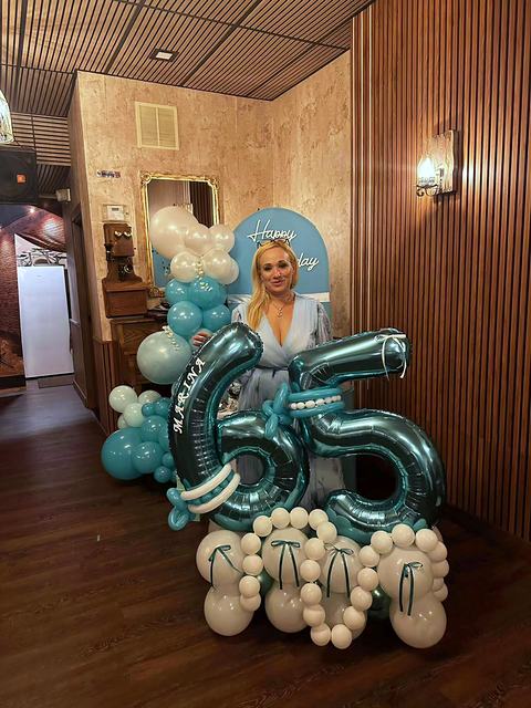 Tiffany-Themed 65th Birthday by The RB Designs